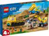 LEGO 60391 CAMION DA CANTIERE E GRU CON PALLA DA DEMOLIZIONE