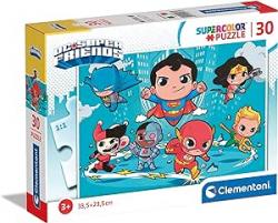 PUZZLE SUPER COLOR SUPER FRIENDS 30 PZ