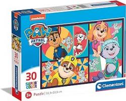 PUZZLE SUPER COLOR PAW PATROL 30 PZ